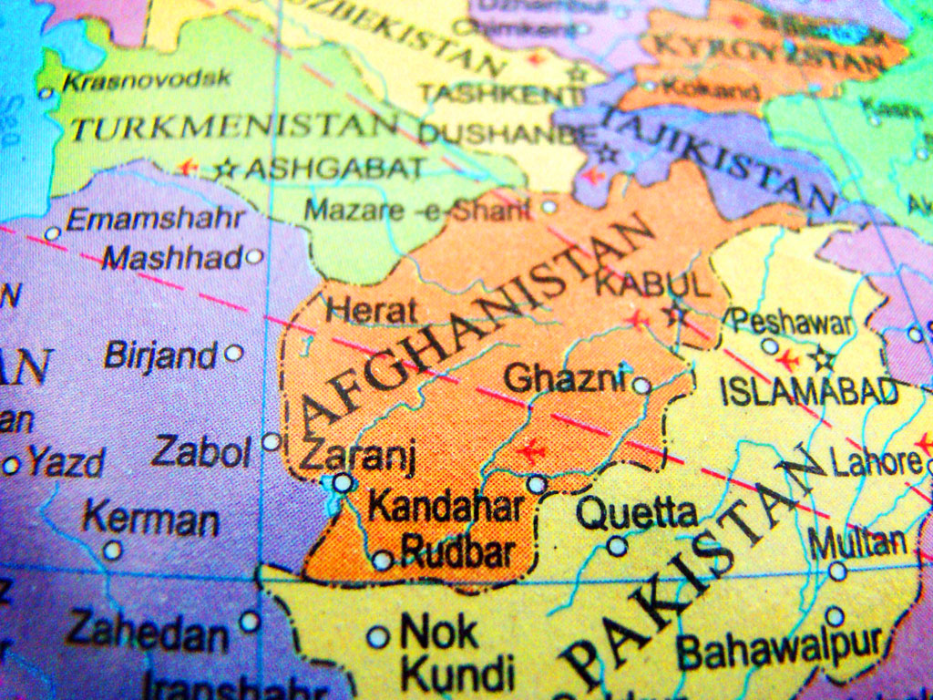 maps of Afghanistan, Where is Afghanistan?