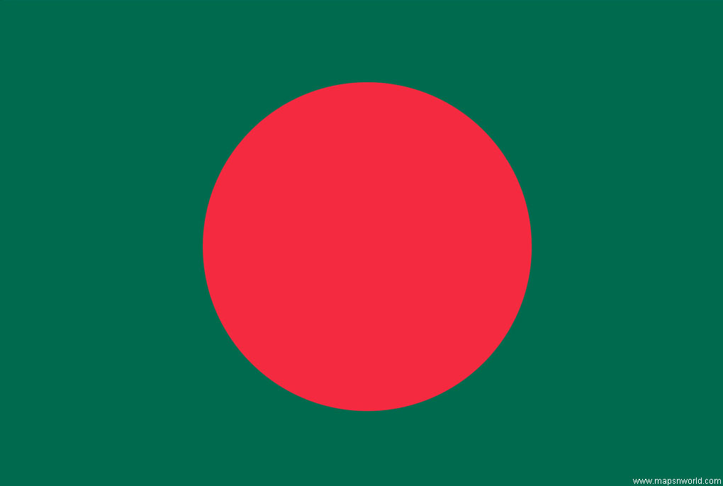 Flag of bangladesh