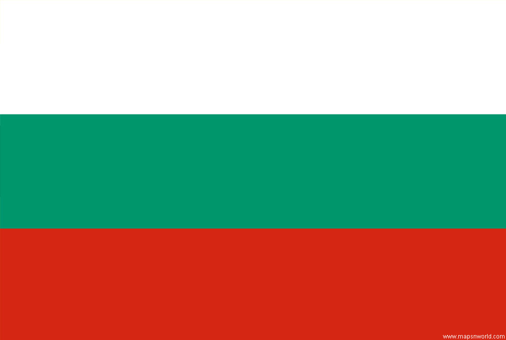 Flag For Bulgaria