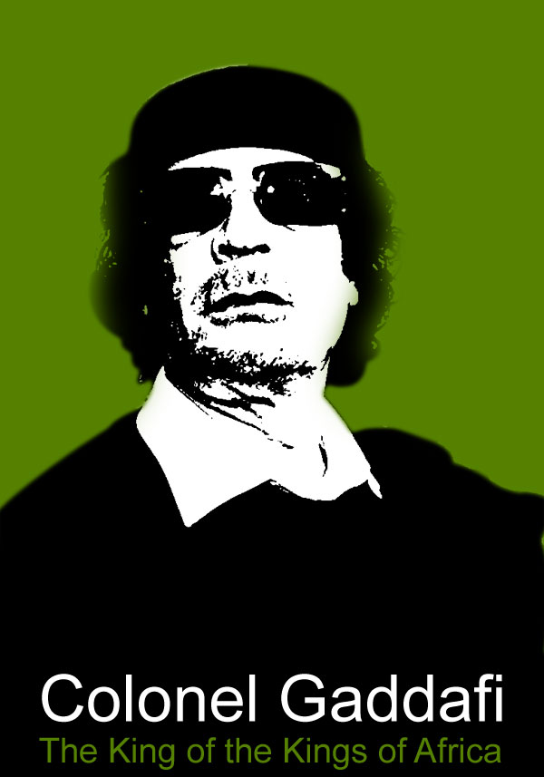 Colonel Gaddafi, The President of Libya