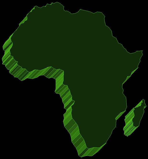 Africa Outline Map, Outline maps of Africa