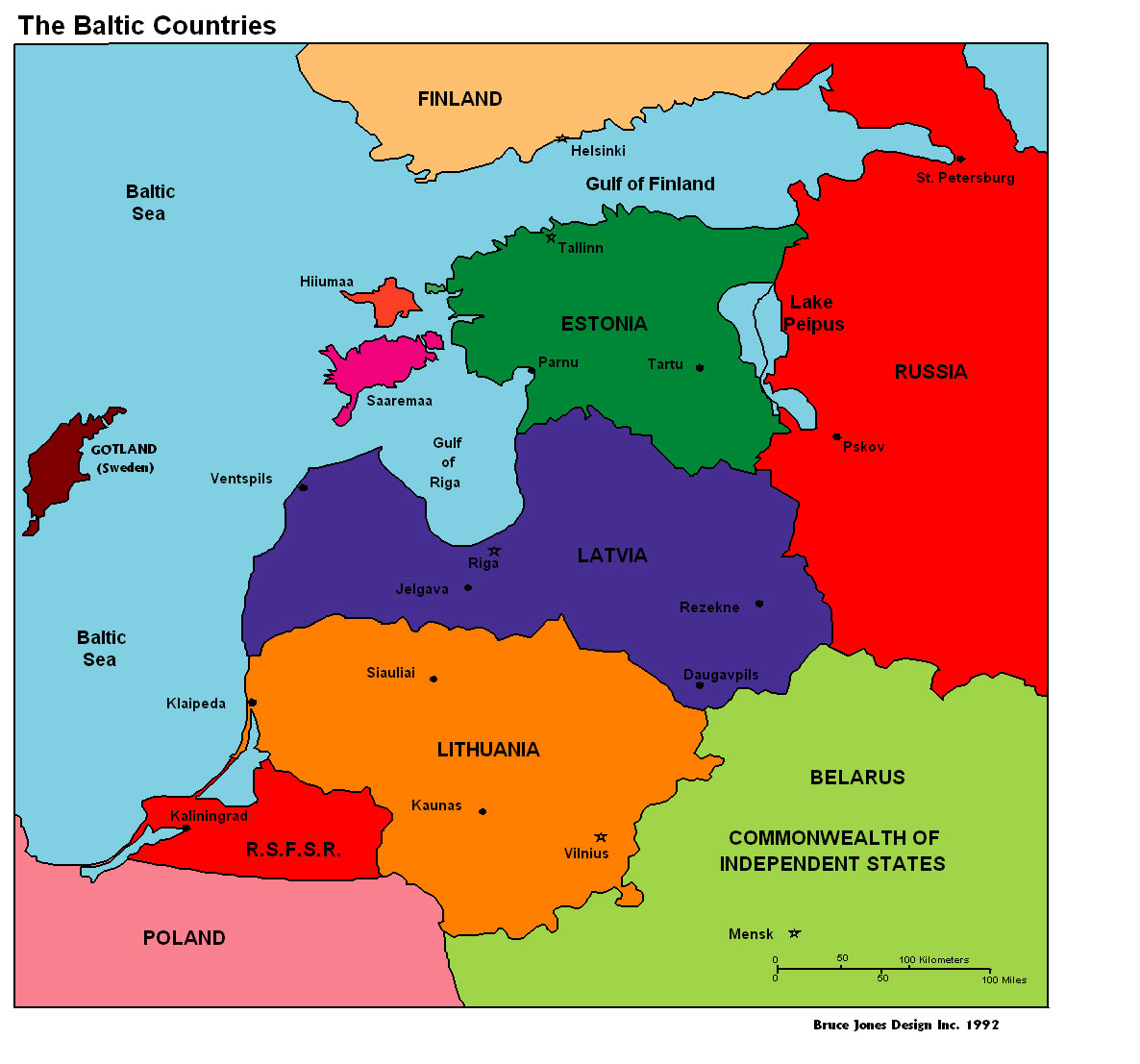 baltic map