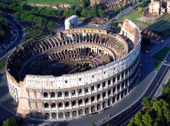 Rome’s Colosseum, seven wonders of the world