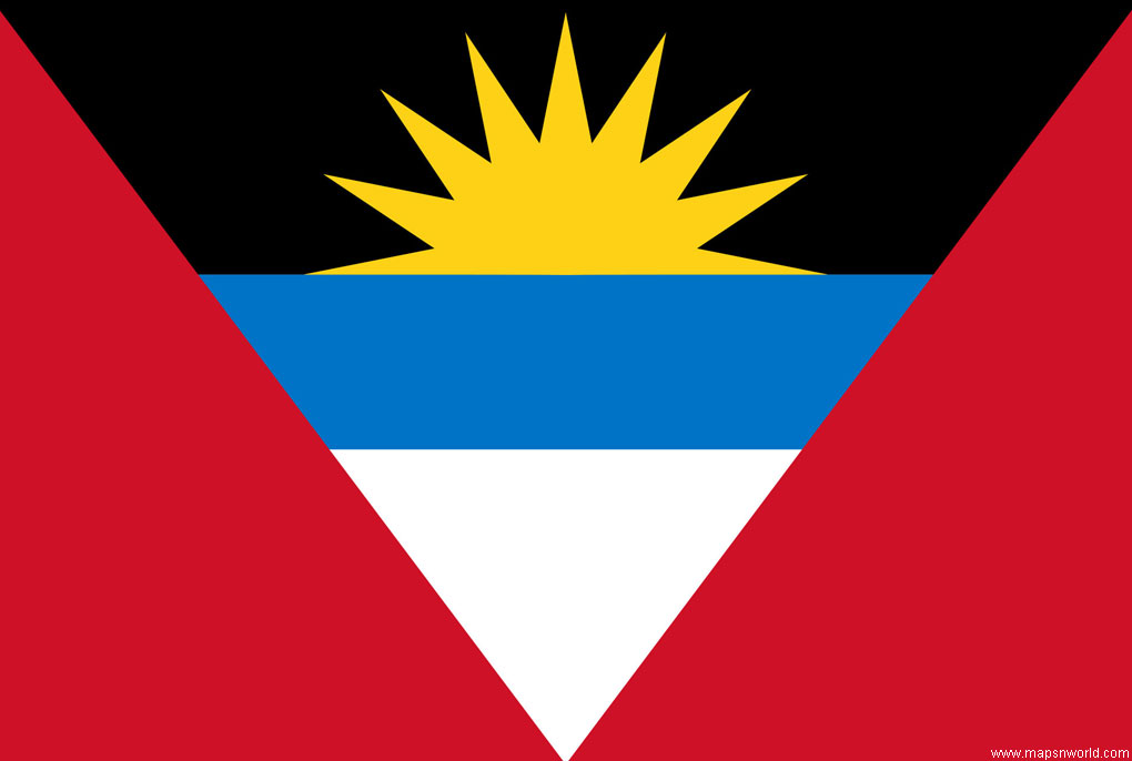 Flag of antigua Barbuda