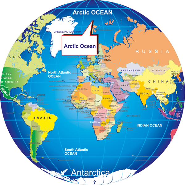 where iss Arctic Ocean