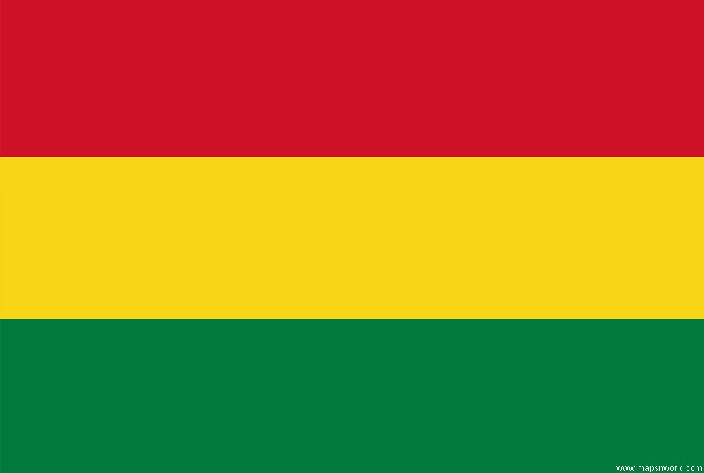 Flag of bolivia