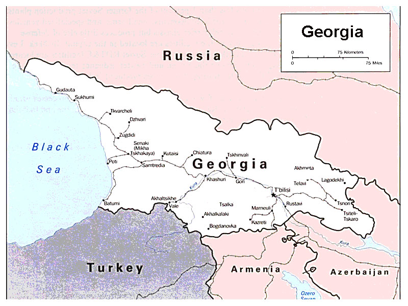 Georgia Map
