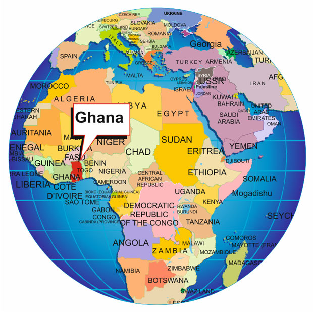 Ghana Coast In World Map - Calendar 2024