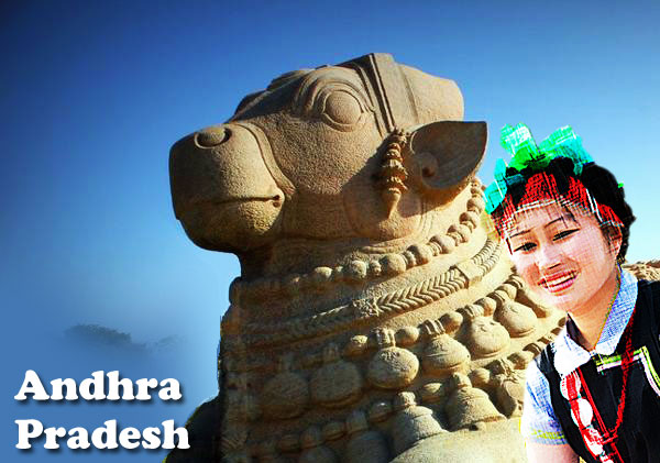 Andhra pradesh nandi bull statue
