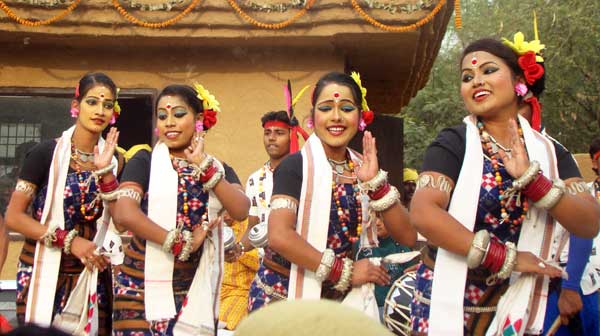 Bihu folk dance Assam India
