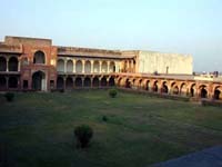 Agra fort Inside view