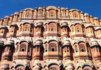 Hawa mahal Front view Closeup