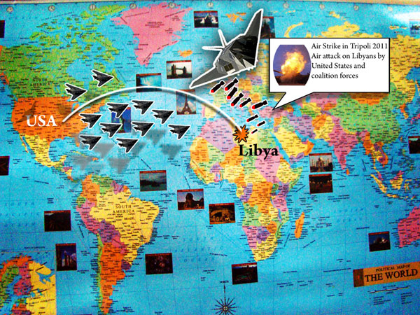 Air attack on libya by usa, 20 march 2011