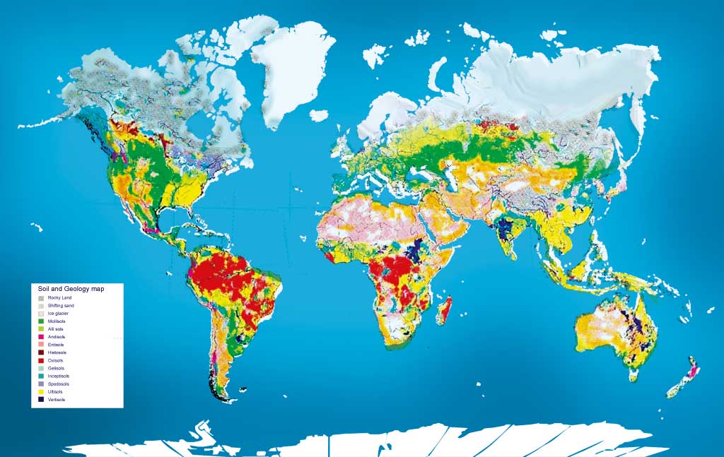 world soil and geology map