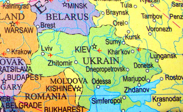 Ukrane map