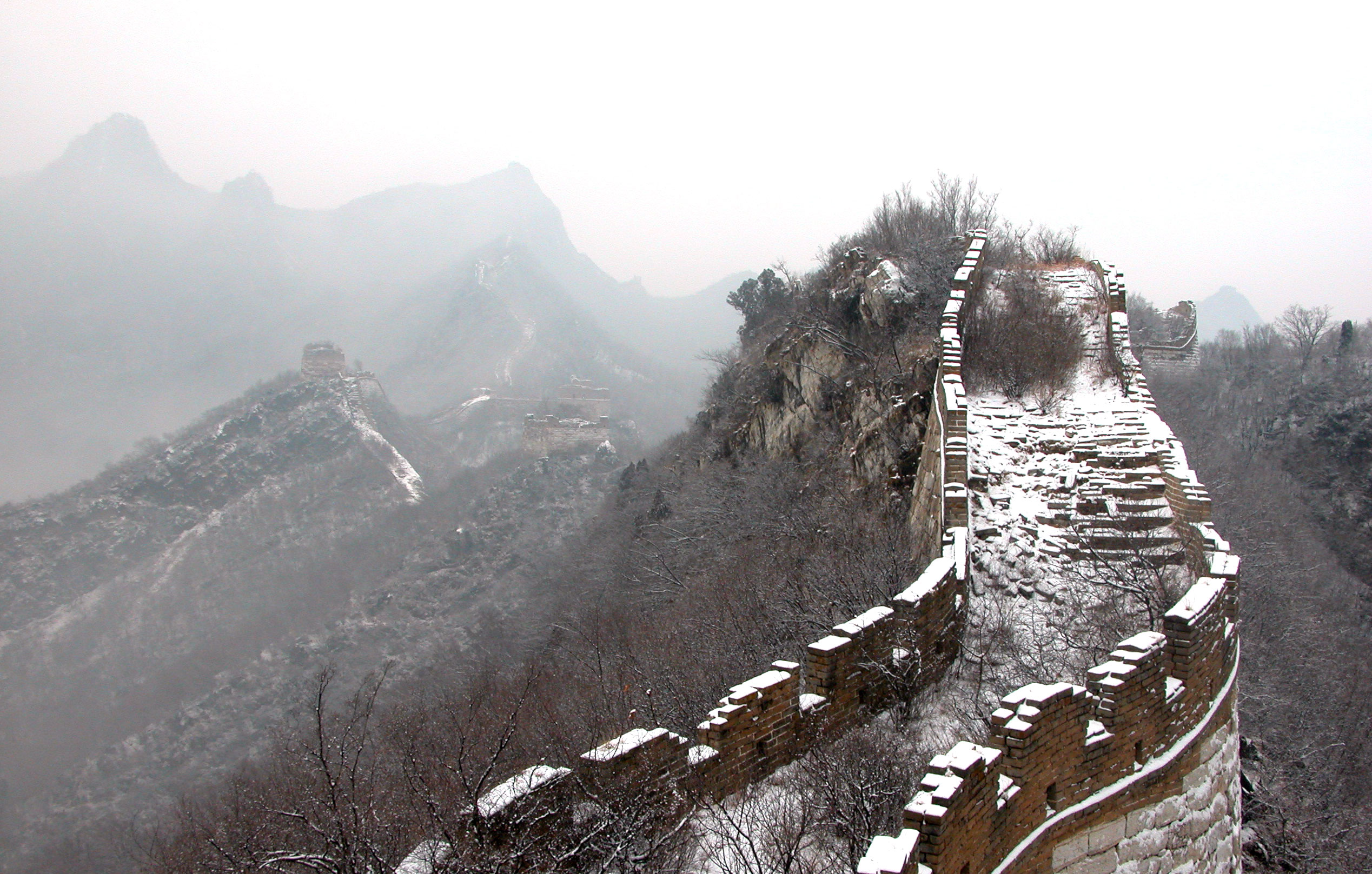 Wall of China, one of the Seven Wonders of the World