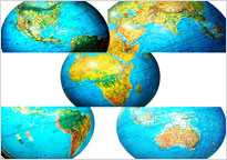 World globe images